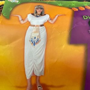 Queen of the Nile Halloween costume cleopatra one size fits all used